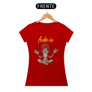 Nome do produto CAMISETA BABY LONG QUALITY - FOD@-SE