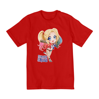 Nome do produto Camiseta Infantil - Unissex - 2 à 8 anos - Arlequina