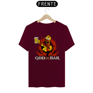 CAMISETA QUALITY - HOMER GOD OF BAR - SIMPSONS