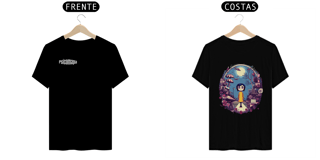 Nome do produto Camiseta estampada Coraline