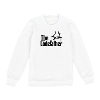 Nome do produto Moletom The Codefather Branco