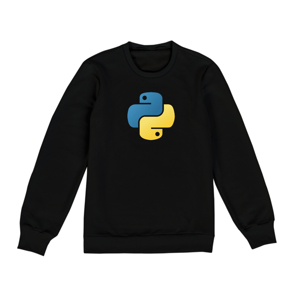 Moletom Python - Logo centro