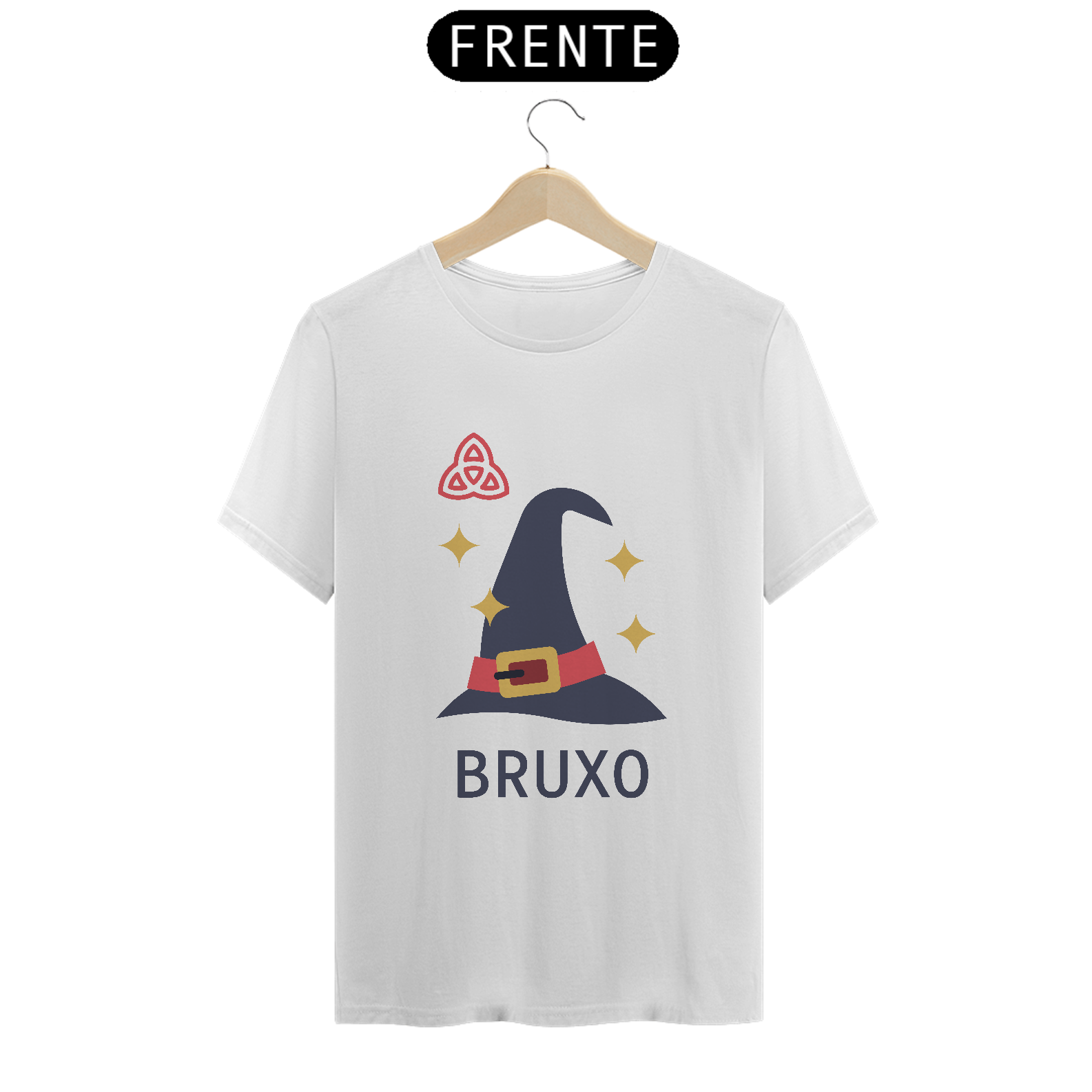 Camiseta chapéu do bruxo