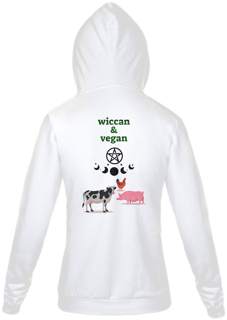 Moletom Wiccan e Vegan