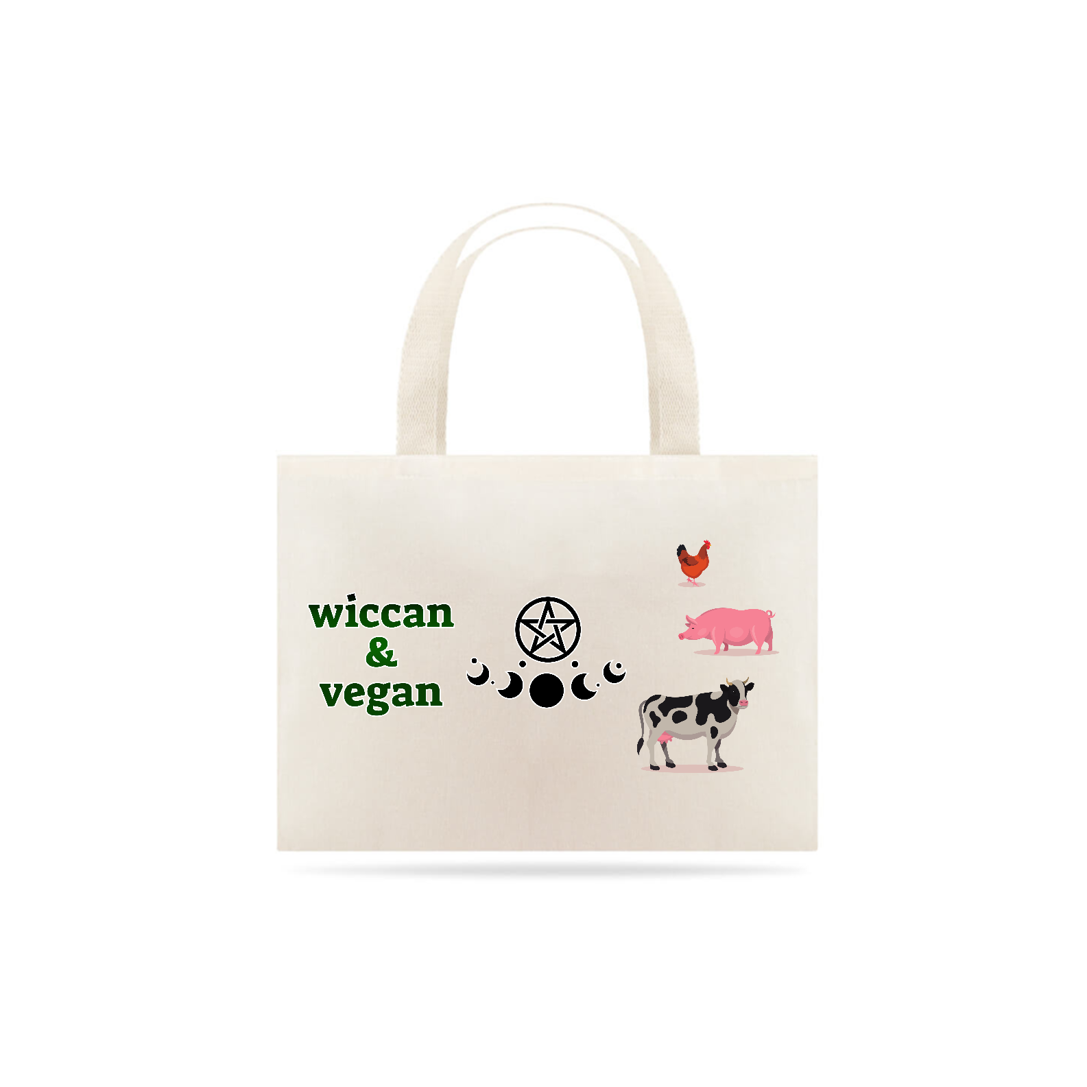 Ecobag Wiccan e Vegan