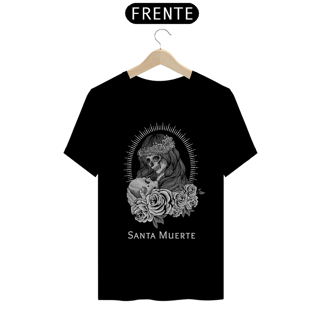 Camiseta Santa Muerte Cinza