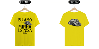 Nome do produto Camiseta Quality Masculina - Eu Amo Meu Fusca - Estampa Frente e Costas