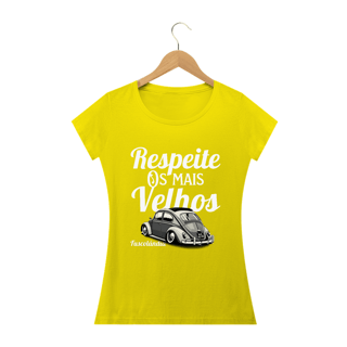 Nome do produto Camiseta Feminina Baby Long Quality - Respeite Os Mais Velhos -