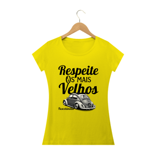 Nome do produto Camiseta Feminina Baby Long Quality - Respeite Os Mais Velhos