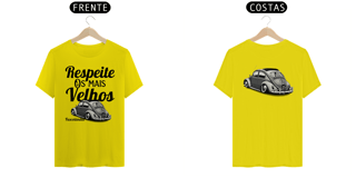Nome do produto Camiseta Quality Masculina - Respeite Os Mais Velhos - Estampa Frente e Costas