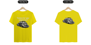 Nome do produto Camiseta Quality Masculina - Vamos Ter Que Empurrar! - Estampa Frente E Costas