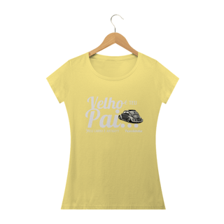 Nome do produto Camiseta Feminina Baby Long Estonada -  Meu Carro é Antigo