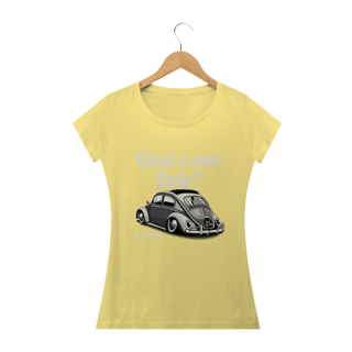 Nome do produto Camiseta Feminina Baby Long Estonada - Qual o Ano Dele?
