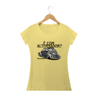 Nome do produto Camiseta Feminina Baby Long Estonada - É Com Alternador? -