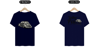 Nome do produto Camiseta Masculina Quality - Meu Carro é Antigo - Estampa Frente e Costas