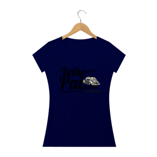 Nome do produto Camiseta Feminina Baby Long Quality - Meu Carro É Antigo