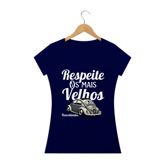 Nome do produto Camiseta Feminina Baby Long Quality - Respeite Os Mais Velhos -