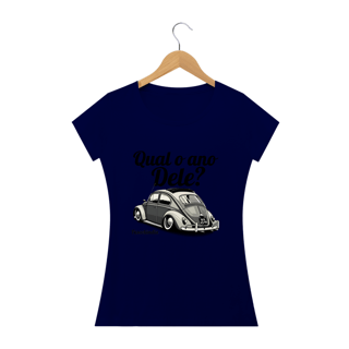 Nome do produto Camiseta Feminina Baby Long Quality - Qual o Ano Dele? -