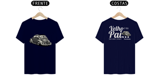 Nome do produto Camiseta Quality Masculina - Meu Carro É Antigo - Estampa Frente E Costas