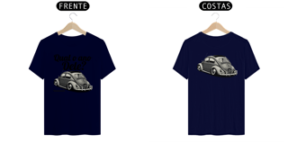 Nome do produto Camiseta Quality Masculina - Qual O Ano Dele? - Estampa Frente E Costas