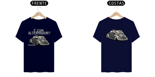 Nome do produto Camiseta Quality Masculina - É Com Alternador? - Estampa Frente E Costas