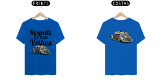 Nome do produto Camiseta Quality Masculina - Respeite Os Mais Velhos - Estampa Frente e Costas
