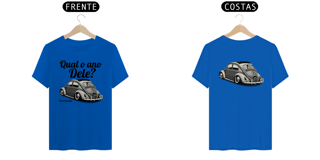 Nome do produto Camiseta Quality Masculina - Qual O Ano Dele? - Estampa Frente E Costas
