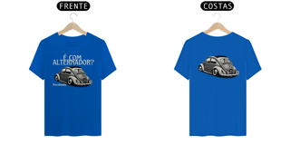 Nome do produto Camiseta Quality Masculina - É Com Alternador? - Estampa Frente E Costas