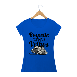Nome do produto Camiseta Feminina Baby Long Quality - Respeite Os Mais Velhos