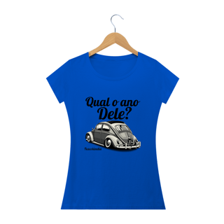 Nome do produto Camiseta Feminina Baby Long Quality - Qual o Ano Dele? -