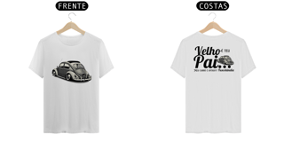 Nome do produto Camiseta Masculina Quality - Meu Carro é Antigo - Estampa Frente e Costas