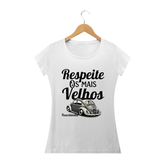 Nome do produto Camiseta Feminina Baby Long Quality - Respeite Os Mais Velhos