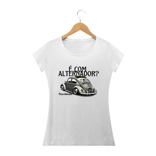 Nome do produto Camiseta Feminina Baby Long Quality - É Com Alternador? -