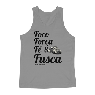 Nome do produto Regata - Foco Força Fé e Fusca