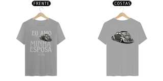 Nome do produto Camiseta Quality Masculina - Eu Amo Meu Fusca - Estampa Frente E costas