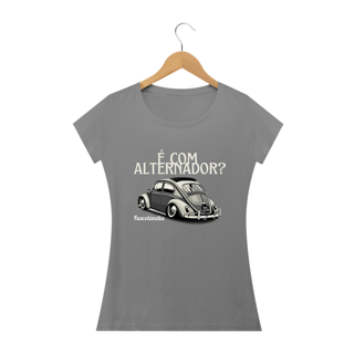 Nome do produto Camiseta Feminina Baby Long Quality - É Com Alternador?