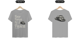 Nome do produto Camiseta Quality Masculina - Foco Força & Fé -