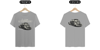 Nome do produto Camiseta Quality Masculina - É Com Alternador? - Estampa Frente E Costas