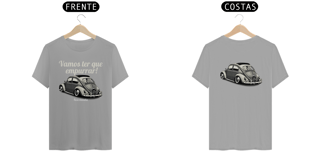 Nome do produto Camiseta Quality Masculina - Vamos Ter Que Empurrar! - Estampa Frente E Costas