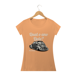 Nome do produto Camiseta Feminina Baby Long Estonada - Qual o Ano Dele?