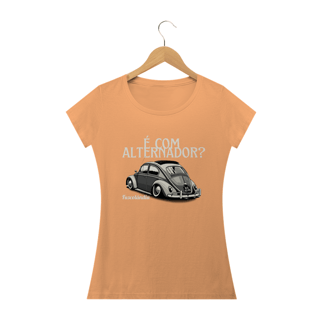 Nome do produto Camiseta Feminina Baby Long Estonada - É Com Alternador -