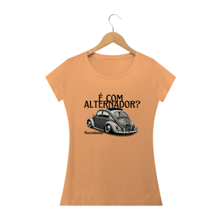 Nome do produto Camiseta Feminina Baby Long Estonada - É Com Alternador? -