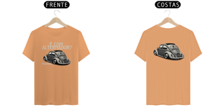 Nome do produto Camiseta Estonada - É Com Alternador? - Estampa Frente E Costas