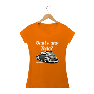 Nome do produto Camiseta Feminina Baby Long Quality - Qual o Ano Dele? -