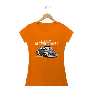 Nome do produto Camiseta Feminina Baby Long Quality - É Com Alternador?