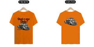Nome do produto Camiseta Quality Masculina - Qual O Ano Dele? - Estampa Frente E Costas