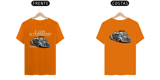 Nome do produto Camiseta Quality Masculina - É Com Alternador? - Estampa Frente E Costas