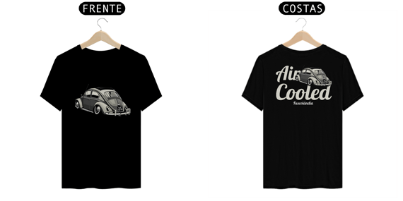 Camiseta Quality Masculina - Air Cooled - Estampa Frente E Costas