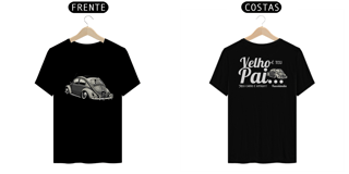 Nome do produto Camiseta Quality Masculina - Meu Carro É Antigo - Estampa Frente E Costas