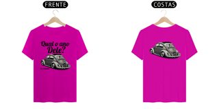 Nome do produto Camiseta Quality Masculina - Qual O Ano Dele? - Estampa Frente E Costas